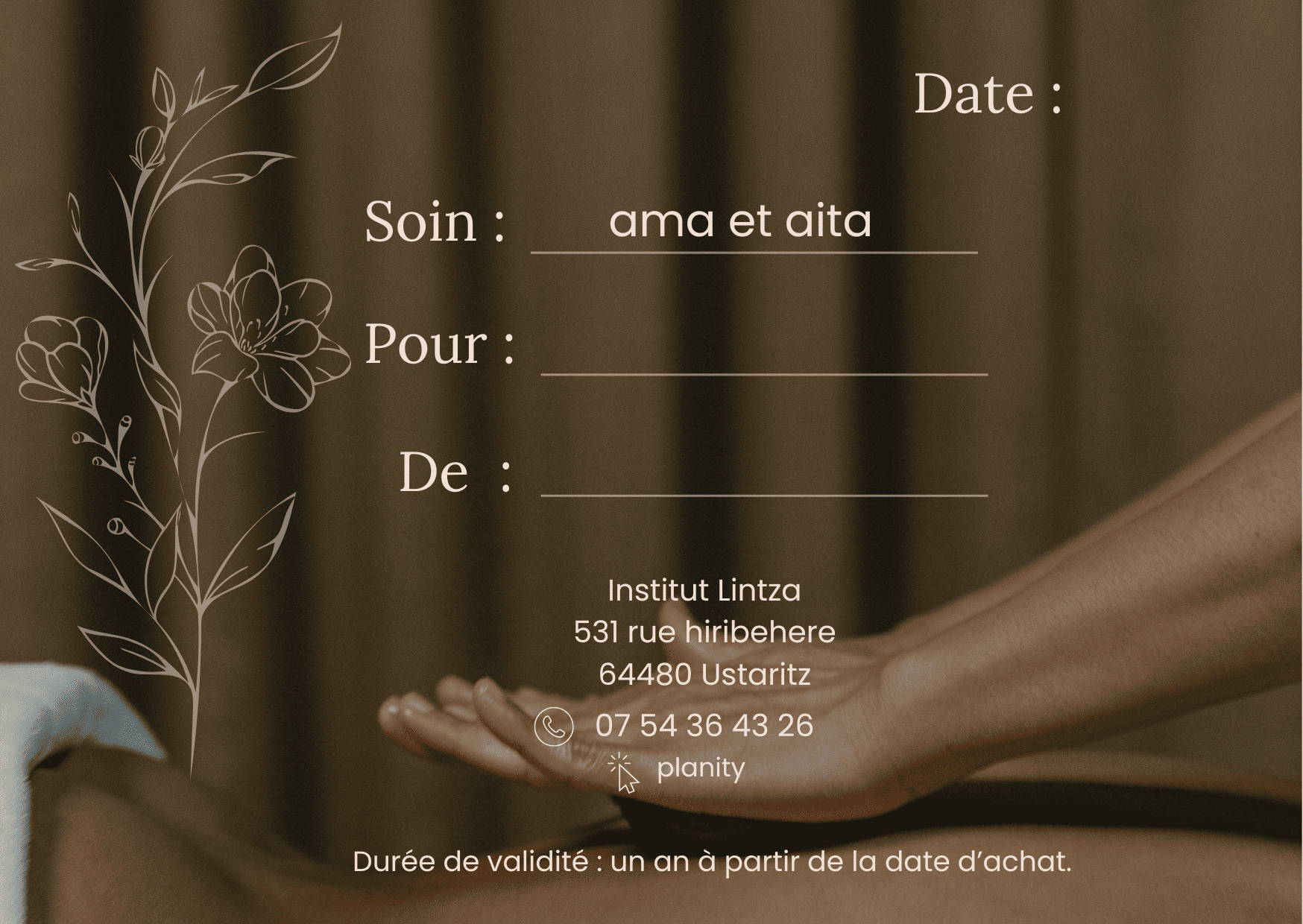 BON CADEAU aita et ama